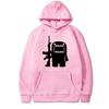 2025 New in Funny Domo Kun AK47 Printed Hoodies Men women harajuku vintage Sweatshirt Unisex Casual Fleece Long sleeve pullovers