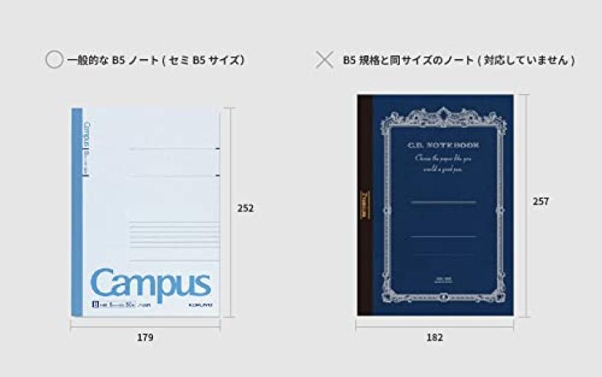 aso TOLVE Notebook Cover B5 Genuine Leather Made in Japan Navy [ ] TO-V172
