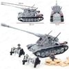 Militärischer Emir Kranvagn Schwerer Panzer Baustein Zusammenbau Moc WW2 Figuren König der Berge Waffen Modell Kindergeschenk Jungen Spielzeug