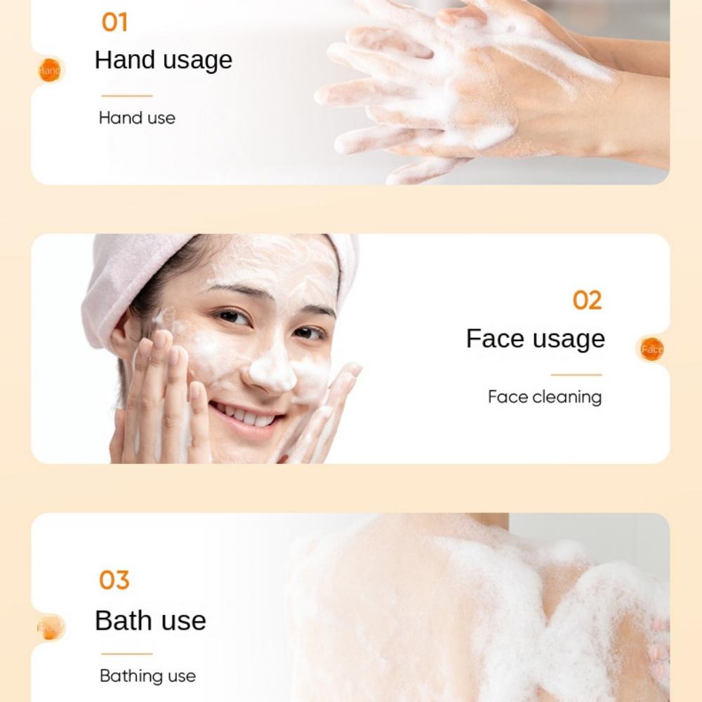 Amino Acid Essential Oil Soap Handmade Essential Oil Soap Mild Transparent Soap Hydrating Cleansing Soap Face Soap