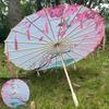 Parapluie en Papier Huilé Style Antique Chinois 82cm Parapluie Décoratif Multicolore pour Enfants Parapluie pour Costumes Photographie