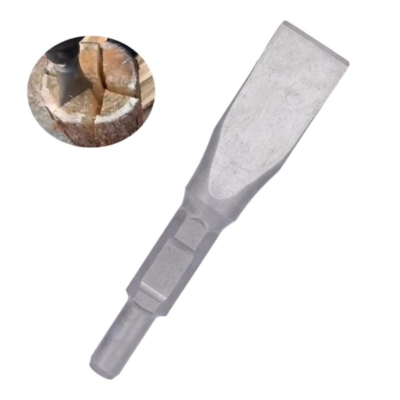Electric Hammer Drill Bit Point Grooves Gouge Flat Chisels Break Concrete Brick Wall Drilling Home Projects