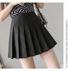 Japanese College Style High Waist Pleated A-Line Skirt - Anti-Exposure, Slimming Summer Short Skirt for Students