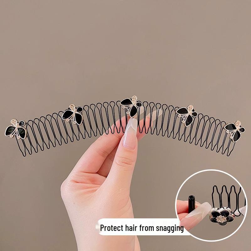 Girls' Summer Cartoon Baby Hair Comb - Gentle, Secure, Non-Damaging Hair Care Accessory