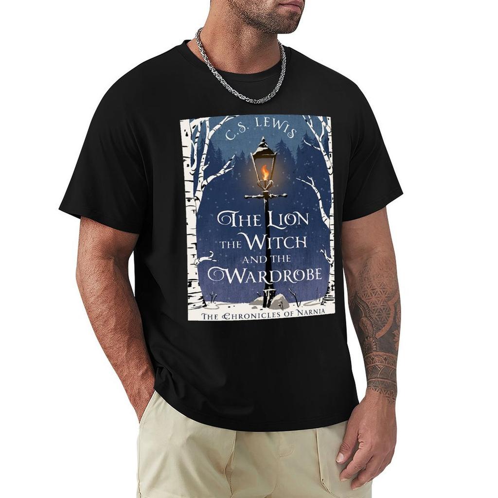 The Lion the Witch and the Wardrobe Lampost TShirt No Iron Casual Short Sleeve Top