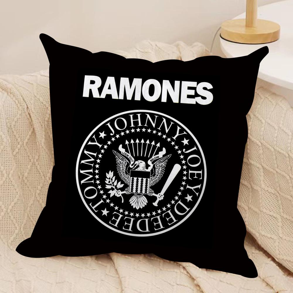 

Rock RRamones Cushion Cover Soft Plush Fabric DoubleSided Printed Sofa Cushion Cover for All Seasons Home Decor Gift 30x30cm