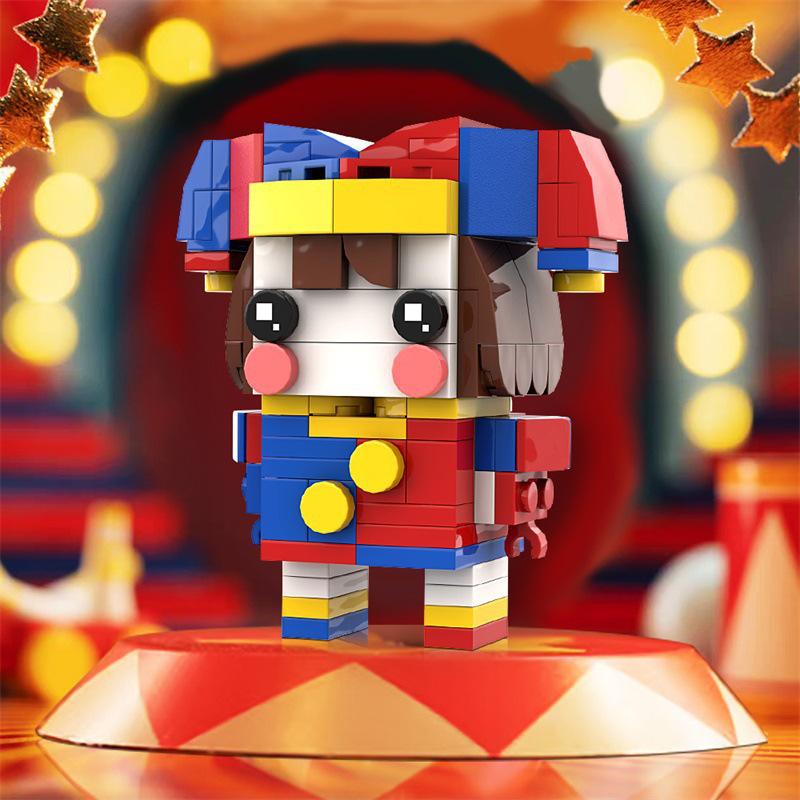 MOC Mini Digital Circus Building Block Minifigure Toy Ornament