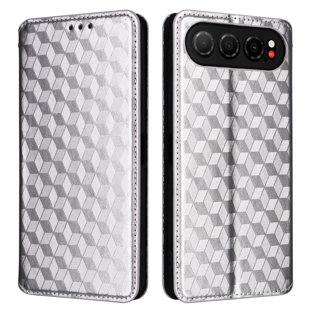For ZTE nubia Air Case Wallet Rhombus Imprinted Leather Phone Cover