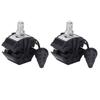 2PCS Durable JJC-5 Insulation Piercing Connector 1KV Grounded Insulated Cable Connector Multi Cable Connector Power Distribution