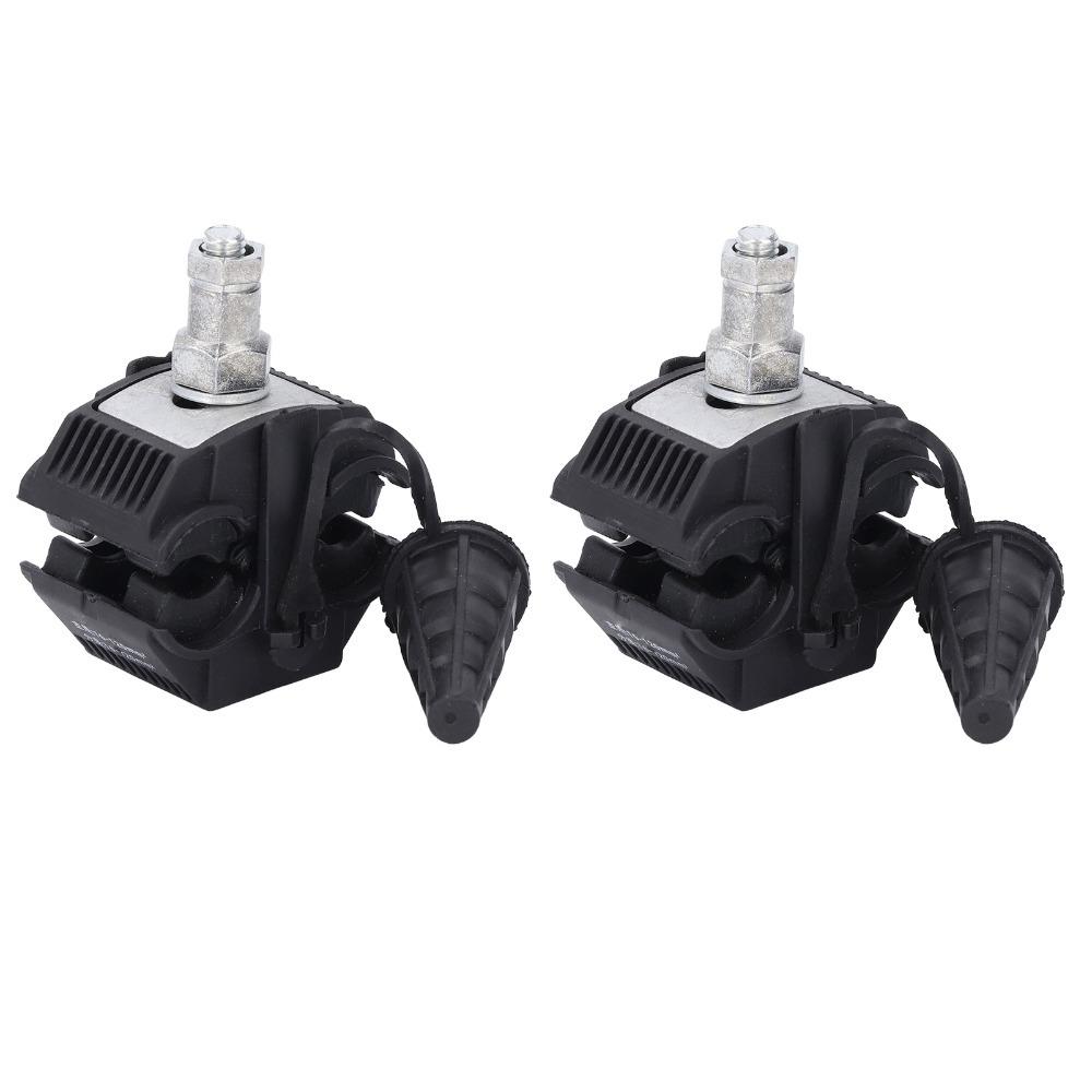 

2PCS Durable JJC-5 Insulation Piercing Connector 1KV Grounded Multi Cable Connector Cable Splitter Cable Connection