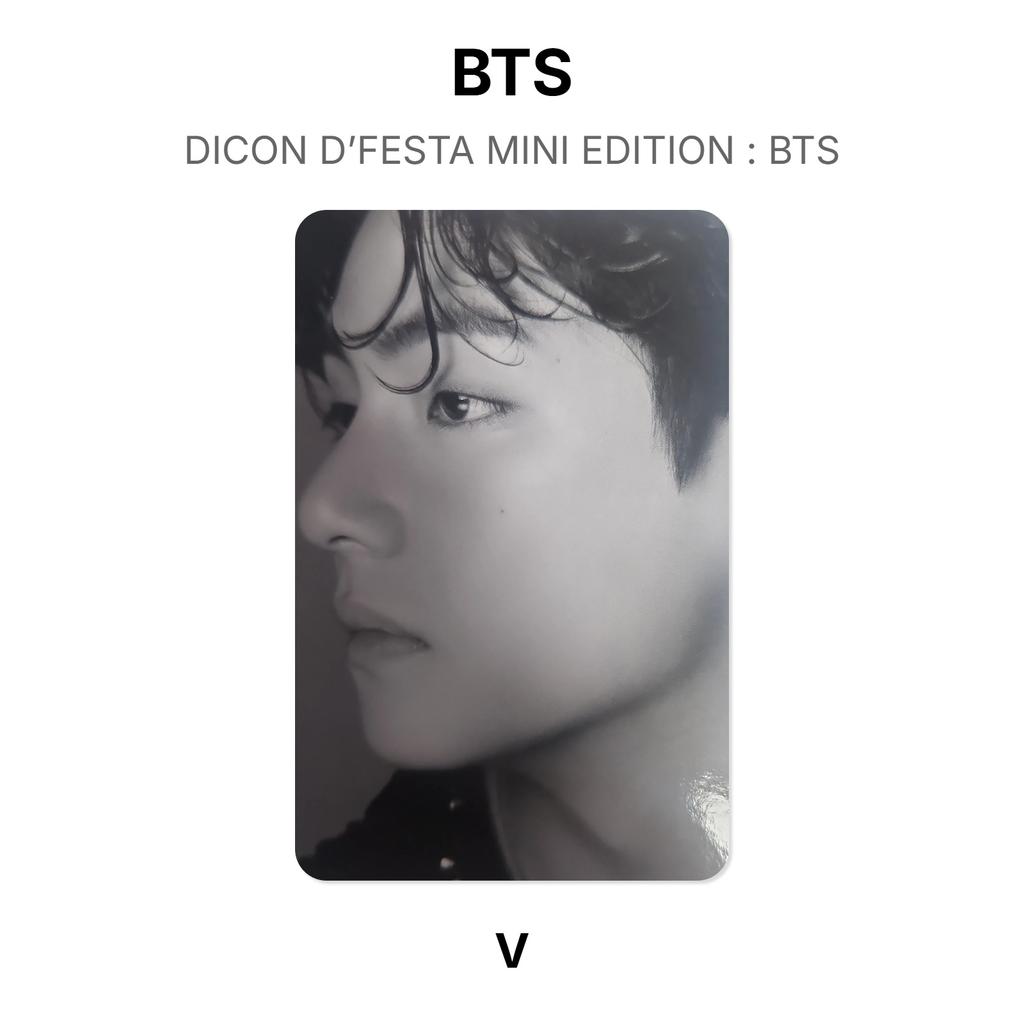 BTS DICON D’FESTA MINI EDITION : BTS Official Photocard