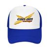 Custom BRP Can Am Logo Print Mesh Baseball Cap Summer Breathable Mesh Sun Hats Caps Unisex Outdoor Adjustable Casual Headwear