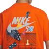 New Nike T Shirt Men's Safety Orange FJ1136-803