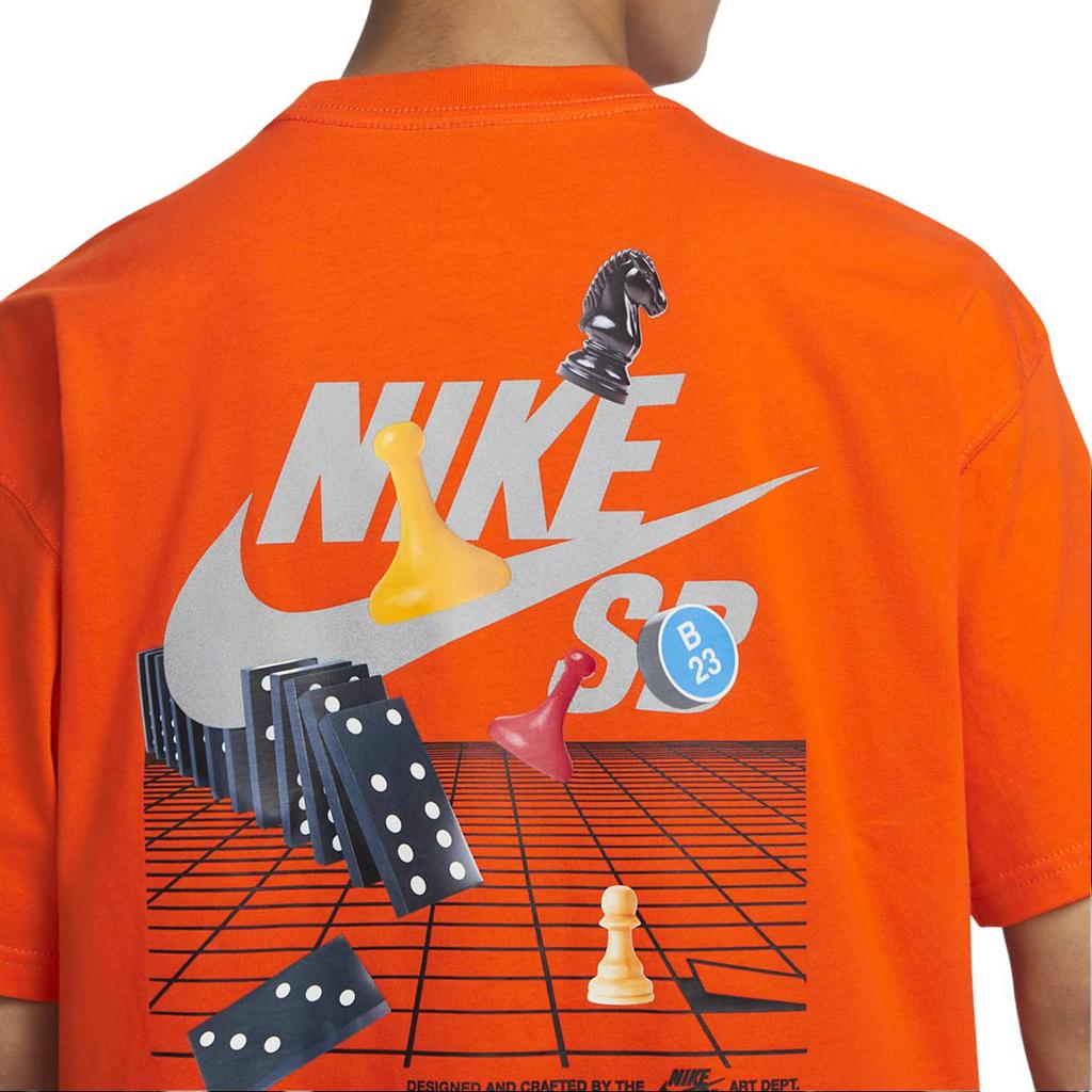New Nike T Shirt Men's Safety Orange FJ1136-803