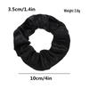 Satin Silk Hair Tie: High-End Women's Rubber Band for Elegant Buns