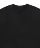Graver [Unisex] Elbow Checkerboard Dot Smile Sweatshirt_Black