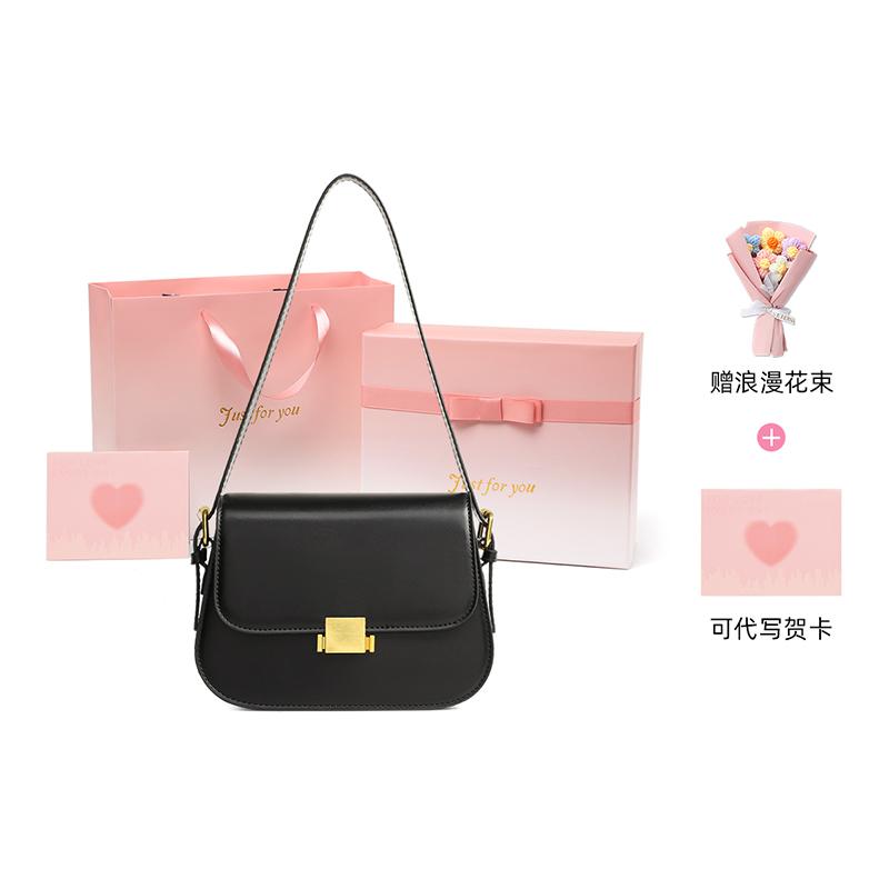 VINEY Cow Leather Crossbody Bag, Shoulder Bag Small Women's Multicolor 5946