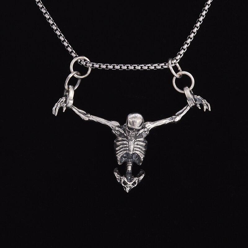 Silver-Plated Cute Pet Cat Wings Animal Pendant Necklace Women's Personalized Fashion Jewelry Couple Gift