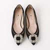 Low Heel Flat Made In 184195100010 [Diana] Shoes, Japan, Black, 23.0cm,