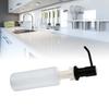 300ml Kitchen Soap Dispenser 304 Stainless Steel Reusable Portable Soap Foam Dispenser for Home School Public Places