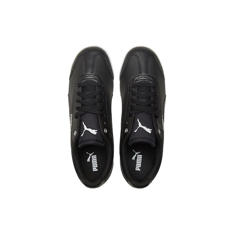 Puma Bmw Mms Roma Durable Low-Top Training Shoes Unisex Sneakers Black White 306638-01