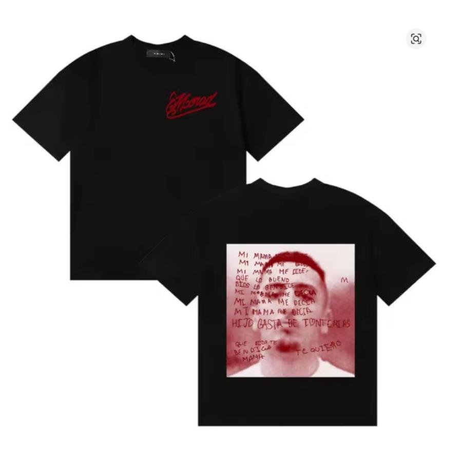 Rapper Morad Mdlr Tour Merch Short Sleeve T Shirt Unisex Unisex Harajuku Tops Vintage Aesthetic Graphics Tshirt Cotton Tees