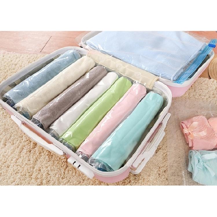 Travel Essential Compression Bags, Vacuum Packing Space Saver Zipper Bag