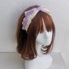 Multicolor Lolita Lace Hair Hoop Sweet Big Bowknot Headband Handmade Hair Accessories Gift for Girlfriend Daughter