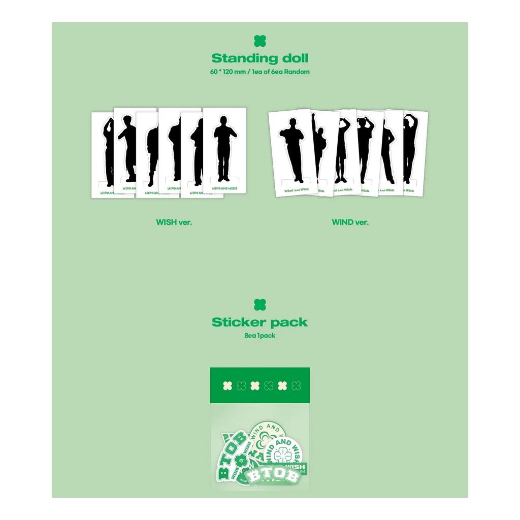 BTOB - 12th Mini Album: WIND AND WISH [1 of 2 Versions Shipped at Random]
