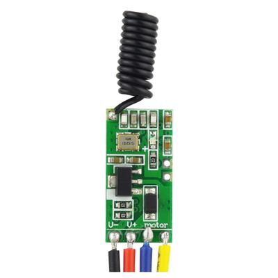 Compactly RF Remotes Control Switcher 433MHz Receiver Transmitter for Door Wall DC5V-12V Motor Remote Module Board
