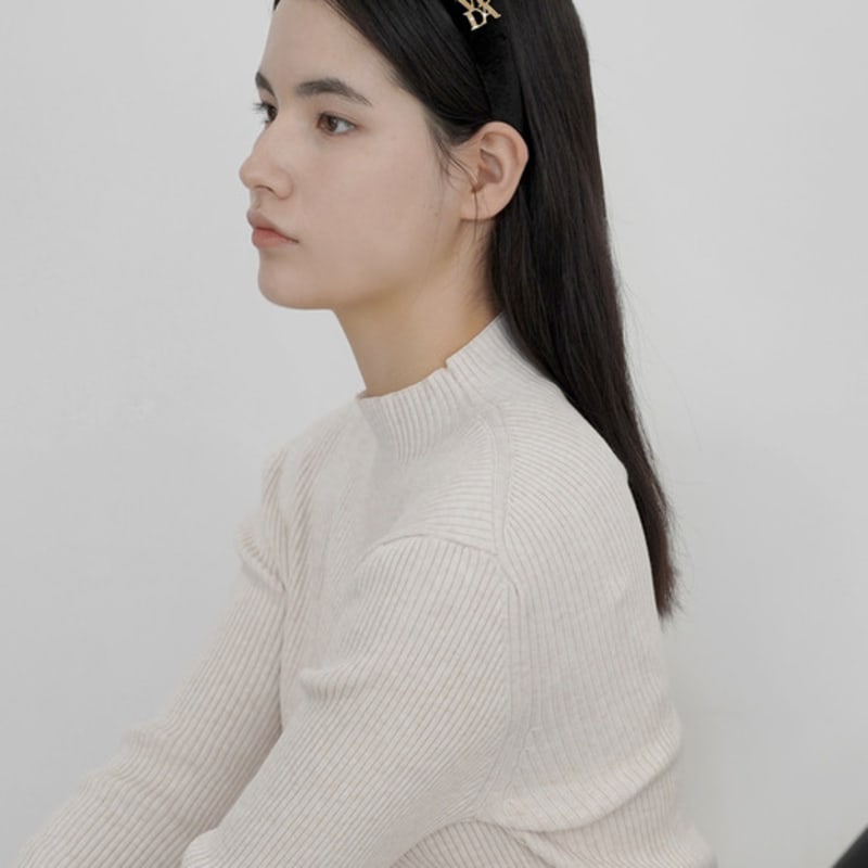 

VEDA Veda бархатная повязка на голову Черная Black