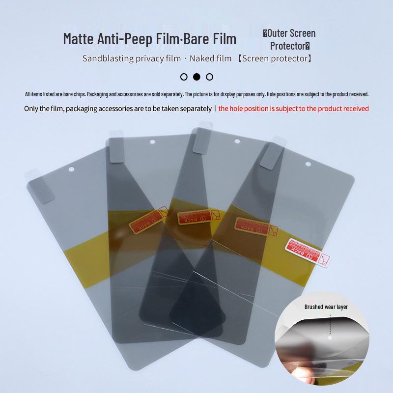 Samsung Z Fold 7/6 HD Matte Anti-Fingerprint Privacy Film - Self-Healing, Anti-Scratch, Hydrogel Protector for Folding Screens.