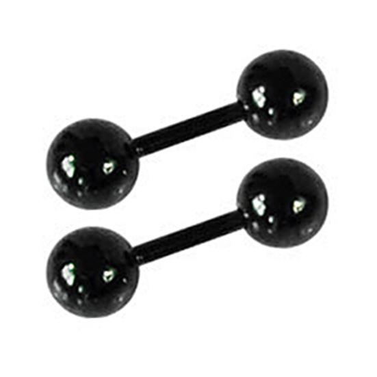 Inteligentne 1 para punkowe kolczyki ze sztangą ze stali nierdzewnej ze sztangą