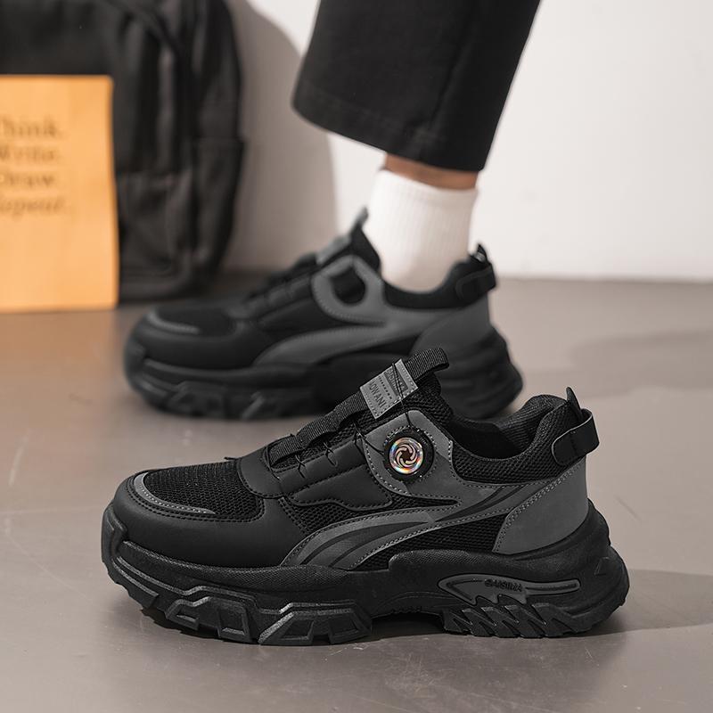 New Fashion New Men's Fashion Casual Low Top Sports Shoes Students Thick Sole Comfortable Sneakers Boys Male Classic Breathable Basketball Shoes