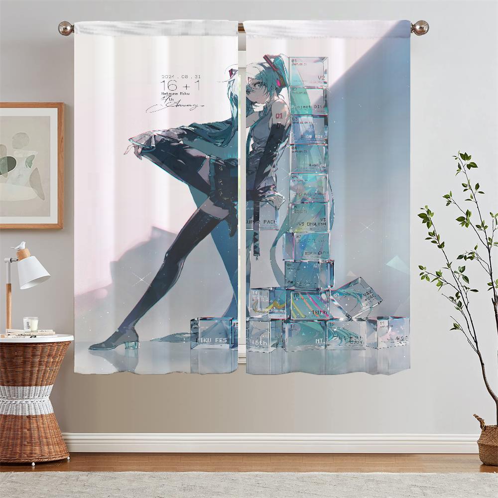 

Короткие оконные шторы Home Miku Blackout Curtain Living Room Decoration Curls Blinds Black Out Curtains Livingroom Blind Kitchen W50xH70cmx2pcs-CL