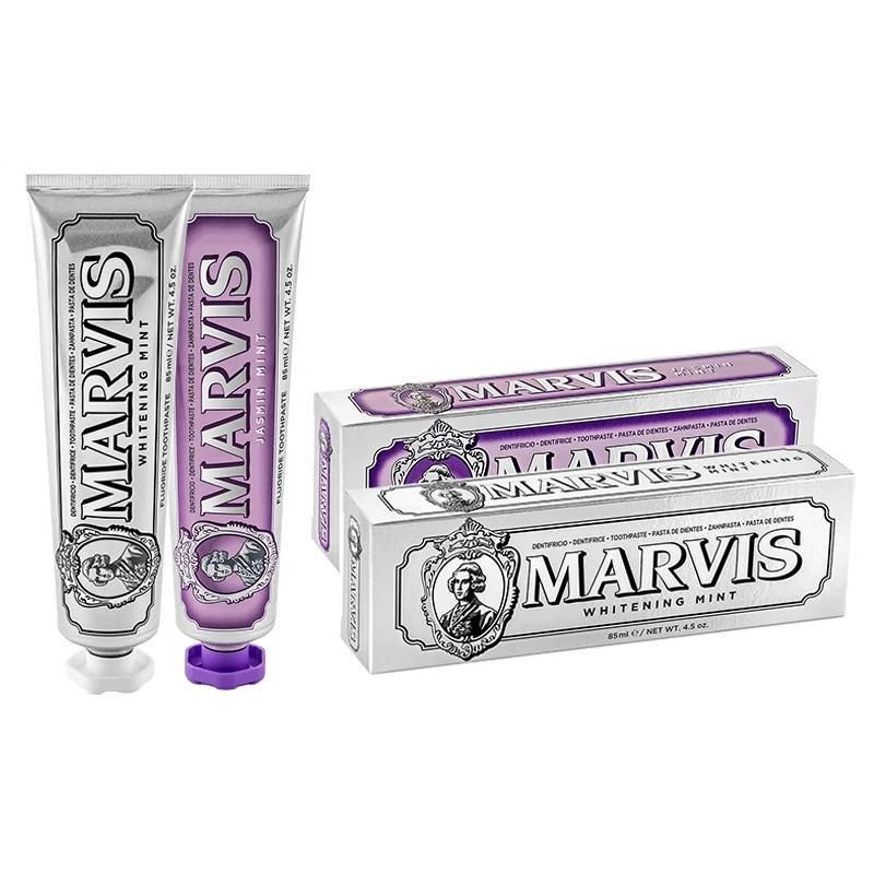 

Marvis Brightening & Jasmine Mint Toothpaste Duo
