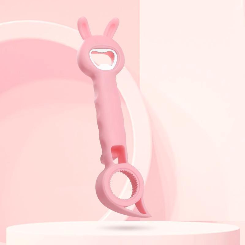 4-in-1 Multifunctional Bottle Opener for Beers, Cans, and Caps