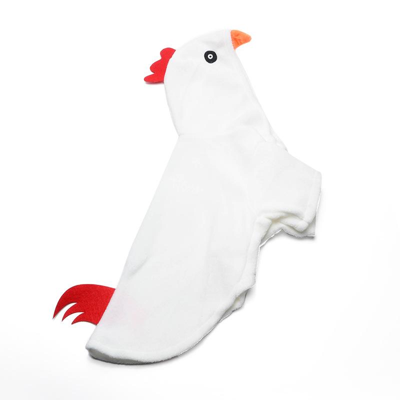 

Chicken-shaped Pet Clothes, Funny Halloween Cat and Dog Transformation Outfits, Pet Supplies M