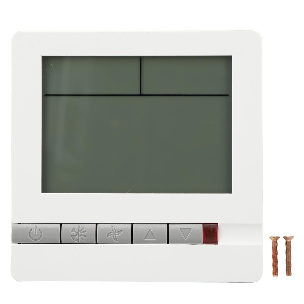 Termostat de Casă Afișaj LCD Temporizator Inteligent Monitorizare Umiditate Temperatură Cameră Panou de Control