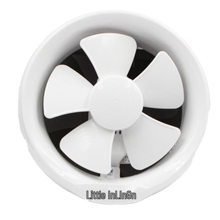 Jinling 6palcový kulatý skleněný odsávací ventilátor pro ventilaci kuchyně a koupelny