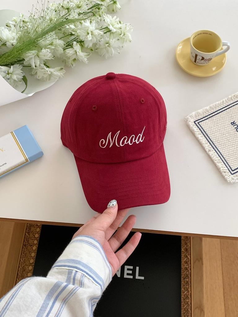 Street Dance Hat With Embroidered Letters And Wide Brim For Summer Fashion Style