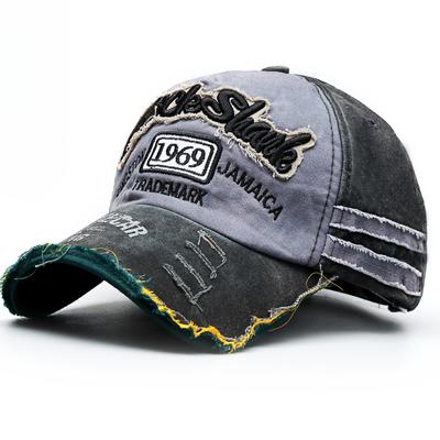 Summer Fashion Vintage Baseball Cap Casual Washed Cotton Snapback Embroidery Caps For Men Women Fashion Hat Unisex Gorras