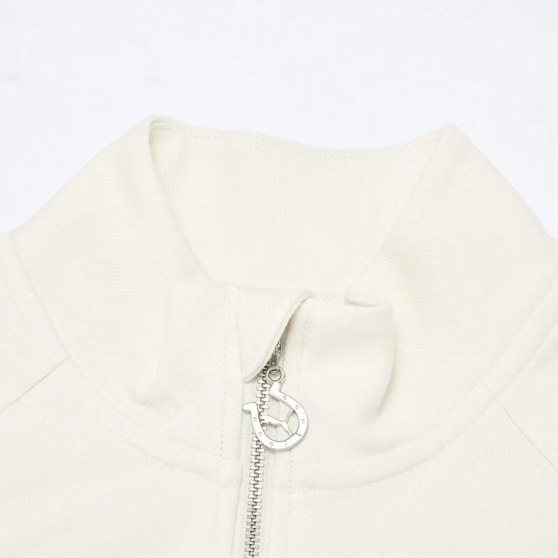PUMA Women's CNY Half-Zip Knit Pullover Sweatshirt