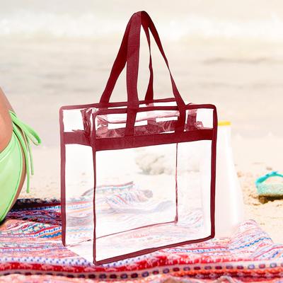 Transparente Kosmetiktasche Mode-Tragetasche für Sport, Reisen, Geschäftsreise