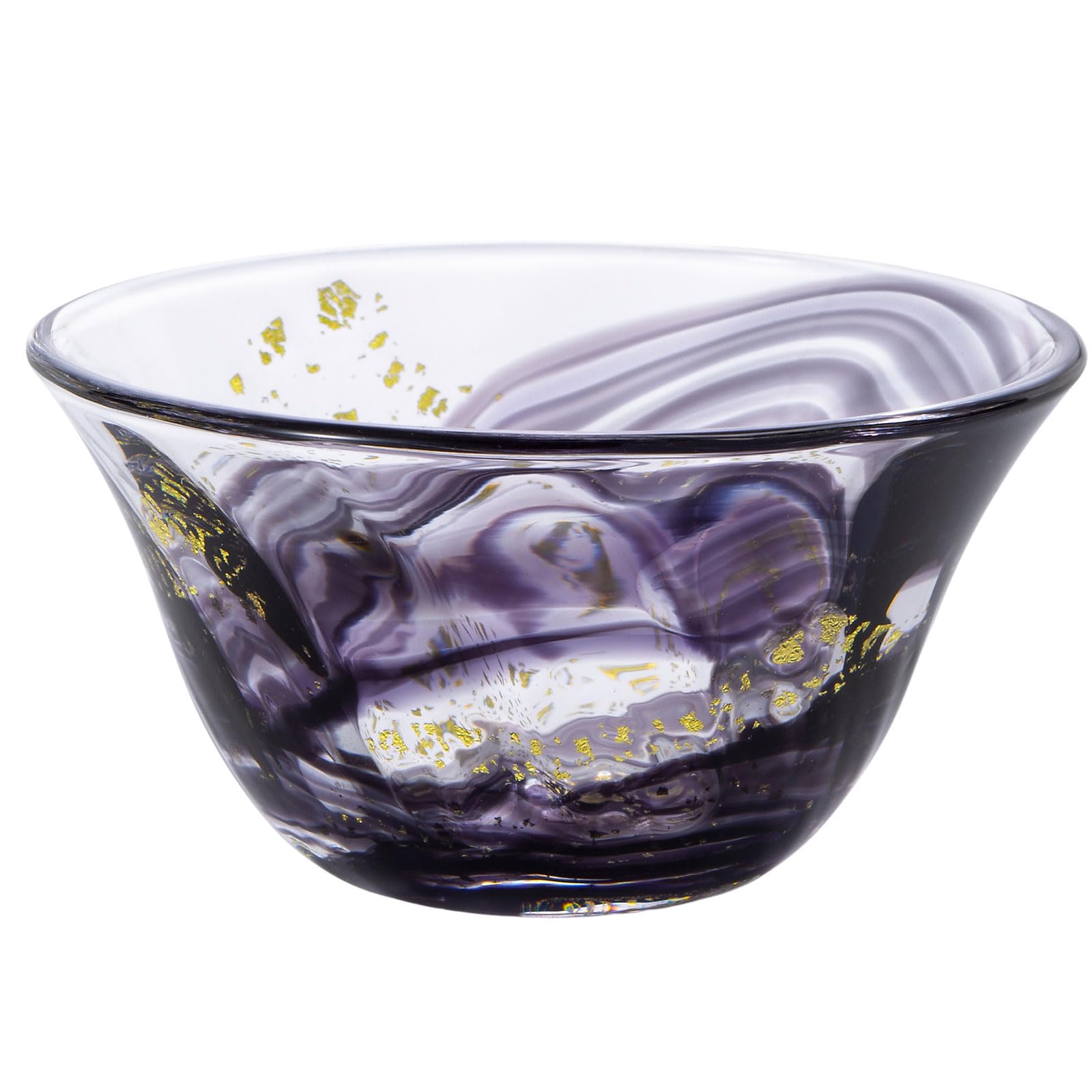 

Aderia Tsugaru Glass Nebuta Light Sake Cup Made in Gift Suitable for Cold Ochoko and Chilled Stylish Gift for and A great gift for visiting or any фиолетовый