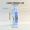 1PC Ski Sport Winter Equipment Print 750ml Color Plastic Sports Water Bottle Leakproof Flip Straw Lid Suitable for Sports Office Home Use
