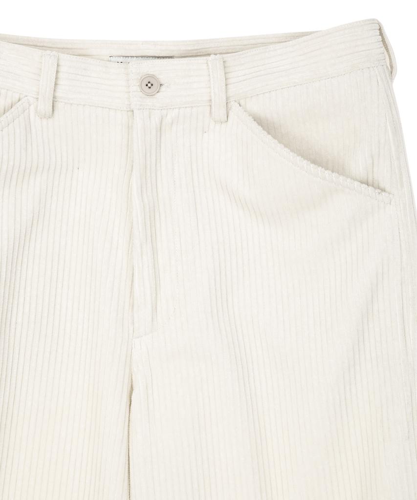 IL CORSO Jordi Bold Corduroy Wide Pants Beige Iepa5F004I2