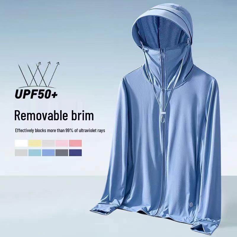 Men's Summer UV Protection Lightweight Breathable Outdoor Shirt for Fishing & Cycling