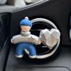 2024 New Arrival Creative Car Aromatherapy Perfume Car Vent Decoration Fragrant Stone Car Interior Decoration Ornament Gift