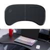 Space Saving Car Seat Mounted Foldable Desk For Laptop Meals Plastic Tray Board Stable Surfaces Universal Use